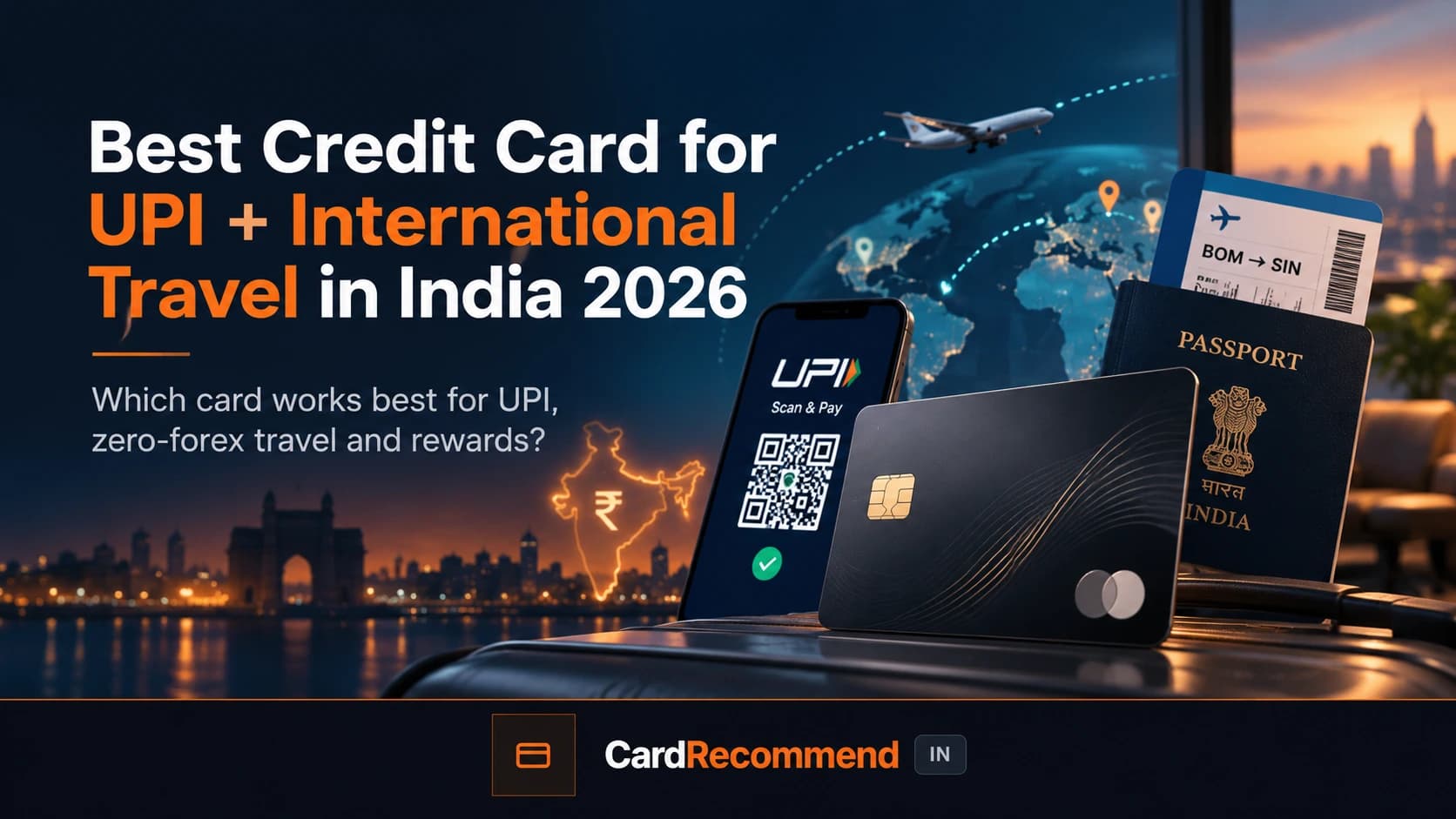 Best Credit Card for UPI and International Travel in India 2026