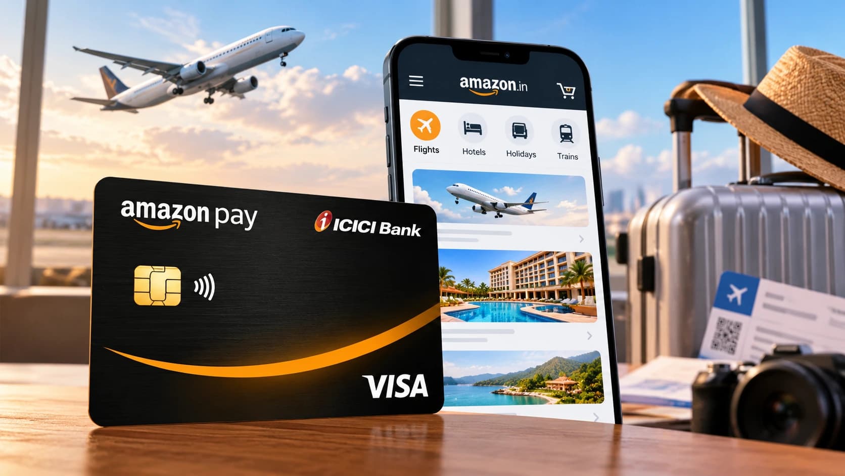 Amazon Pay ICICI 5% Travel Cashback Terms Update - Flight and Hotel Rewards Explained