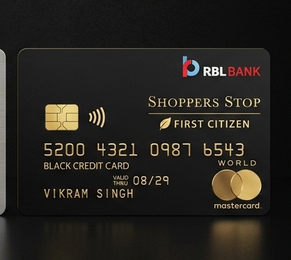 RBL Shoppers Stop Black Credit Card